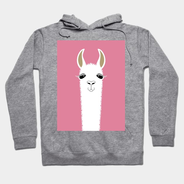 LLAMA PORTRAIT #5 Hoodie by JeanGregoryEvans1